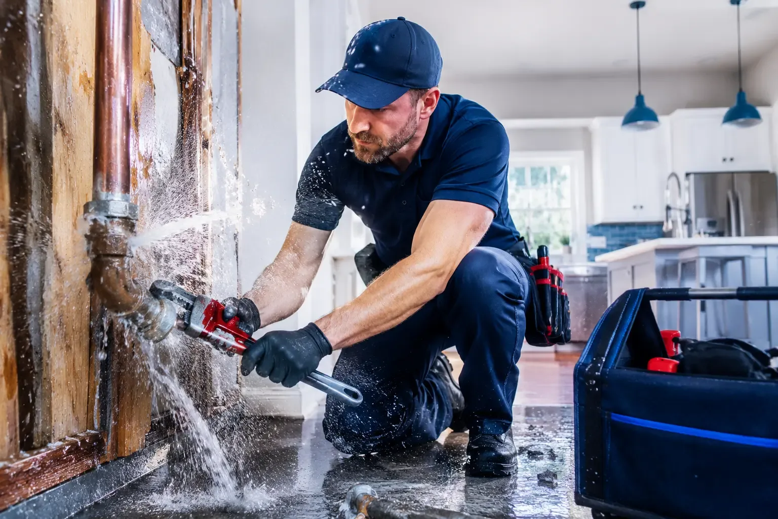 Local emergency pipe repair professionals in Whitewater, KS